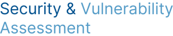 Security-&-Vulnerability-Assessment